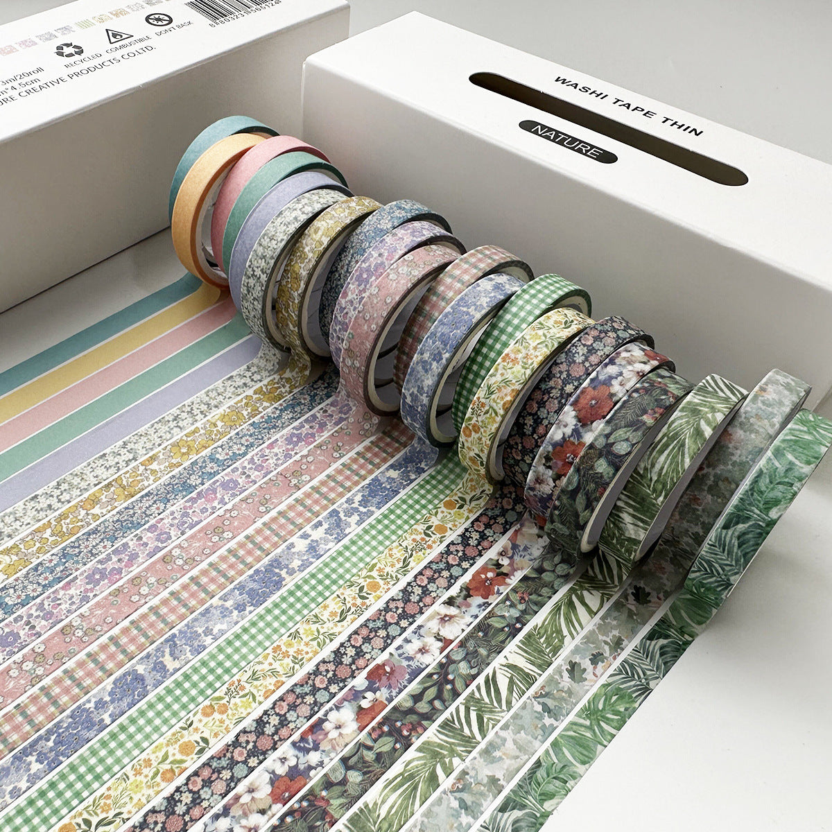 Vintage Japanese Washi Tape Set teemdrop