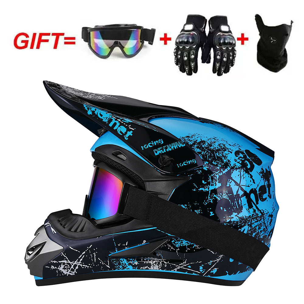 Motorcycle helmet teemdrop
