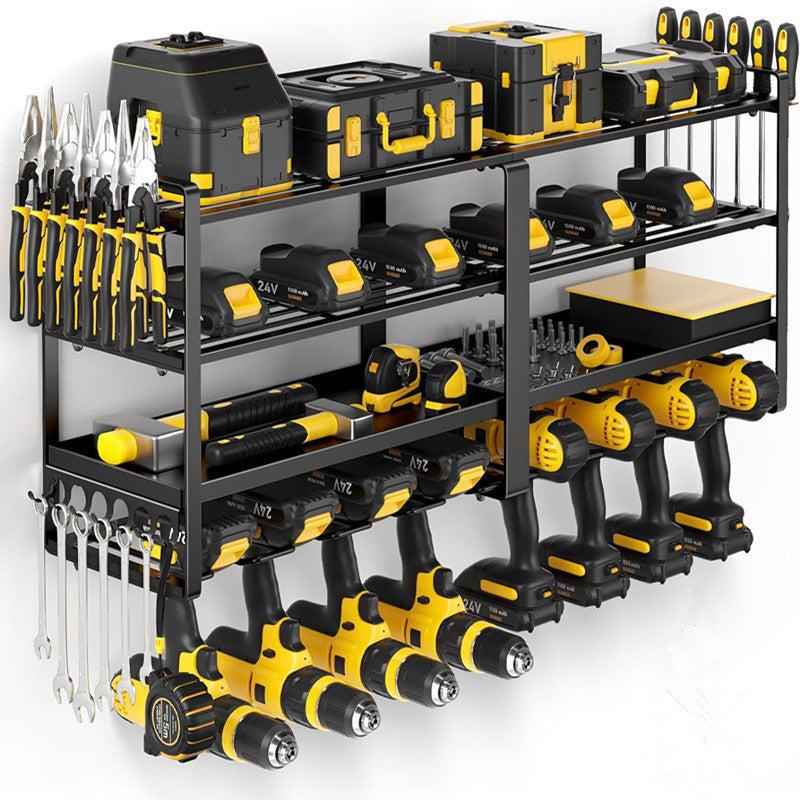 Wall Mounted Tool Storage Rack