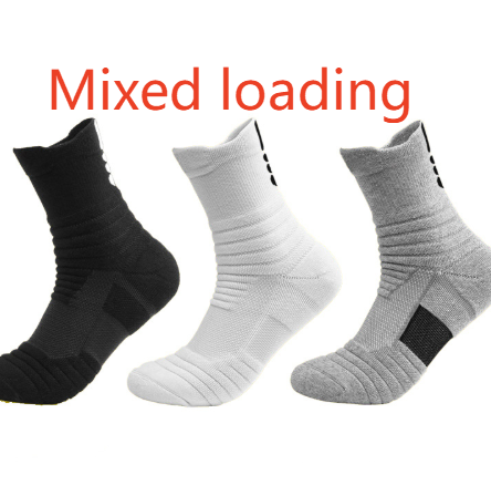 Shock-absorbing high-top sports socks teemdrop
