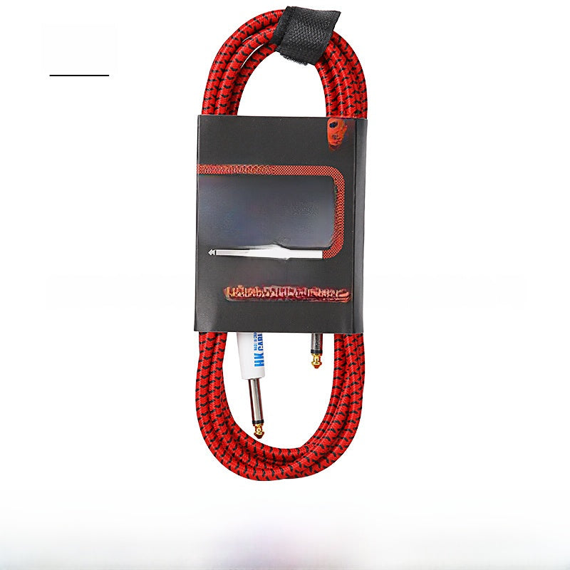 Braided Noise Reduction Guitar Instrument Cable