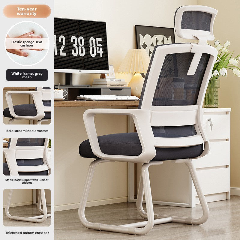 An ergonomic mesh office chair teemdrop