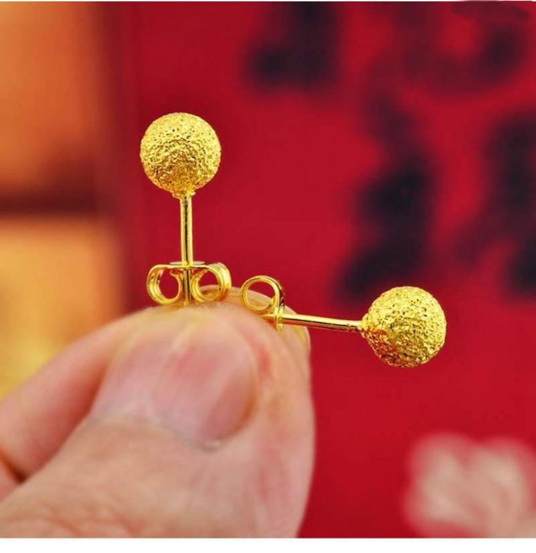 Women's Gold-Plated Alloy Earrings