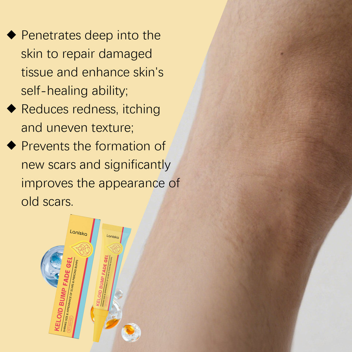 Skin Care Gel Refreshing Texture Nourishing Body Care