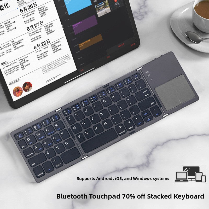 Tri-Fold Bluetooth Keyboard teemdrop