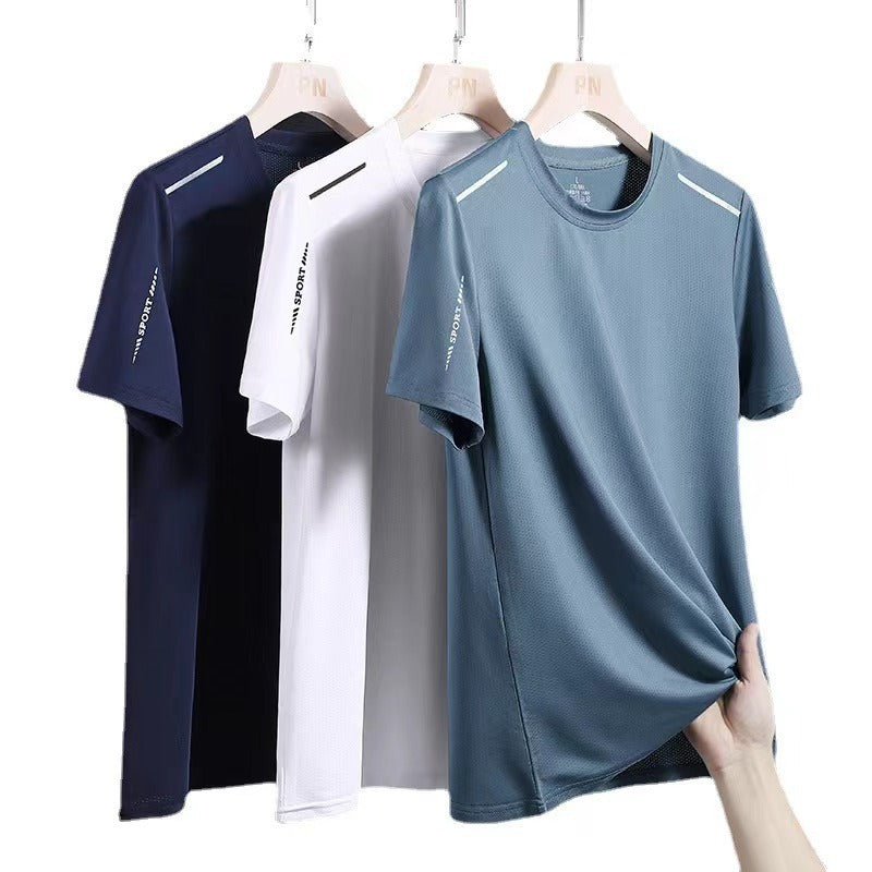 Mens Striped Short Sleeve T-Shirt