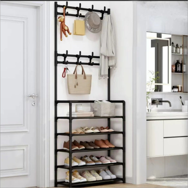 Multi-Layer Space-Saving Metal Shoe Rack Storage Organizer Shelf