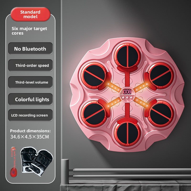 Bluetooth Smart Music Boxing Target Wall Mounted Punching Machine teemdrop