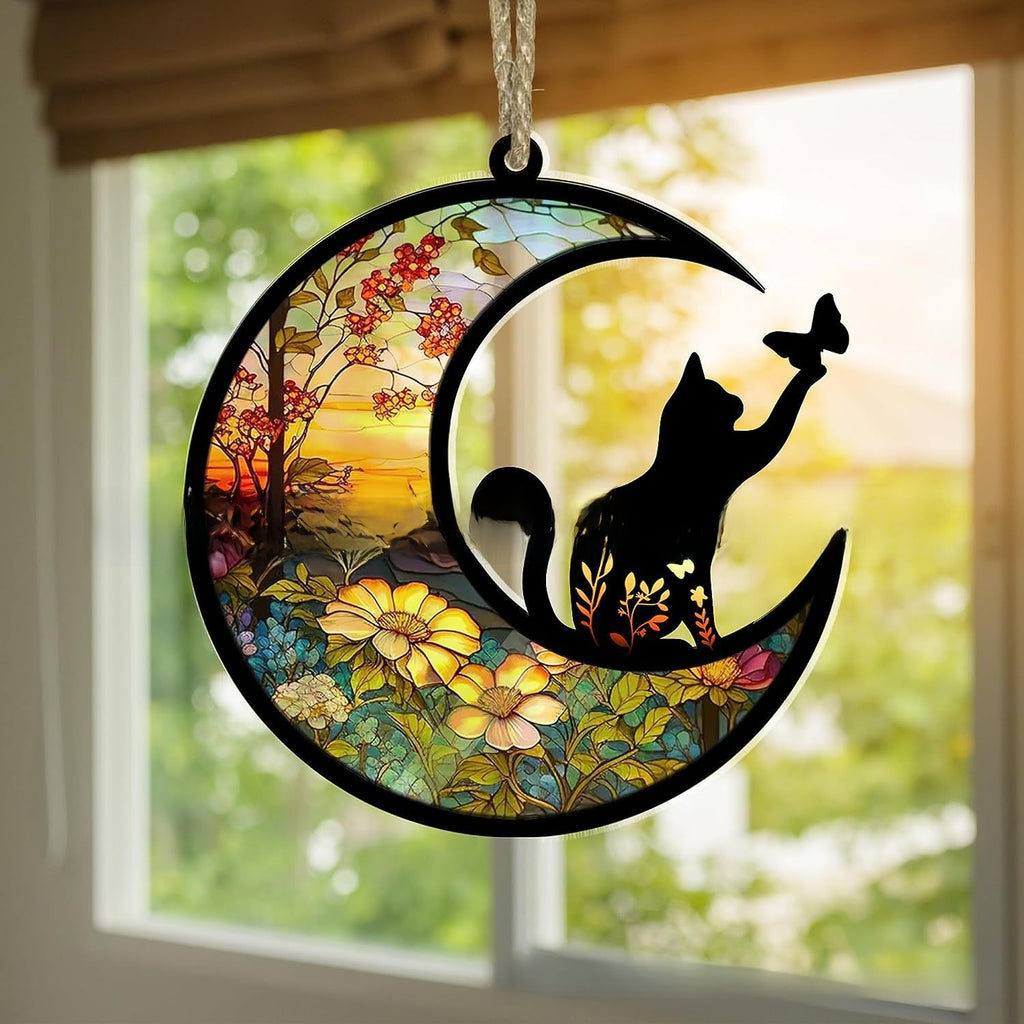 Dog Cat Window Hanging Ornament Personalized Gift