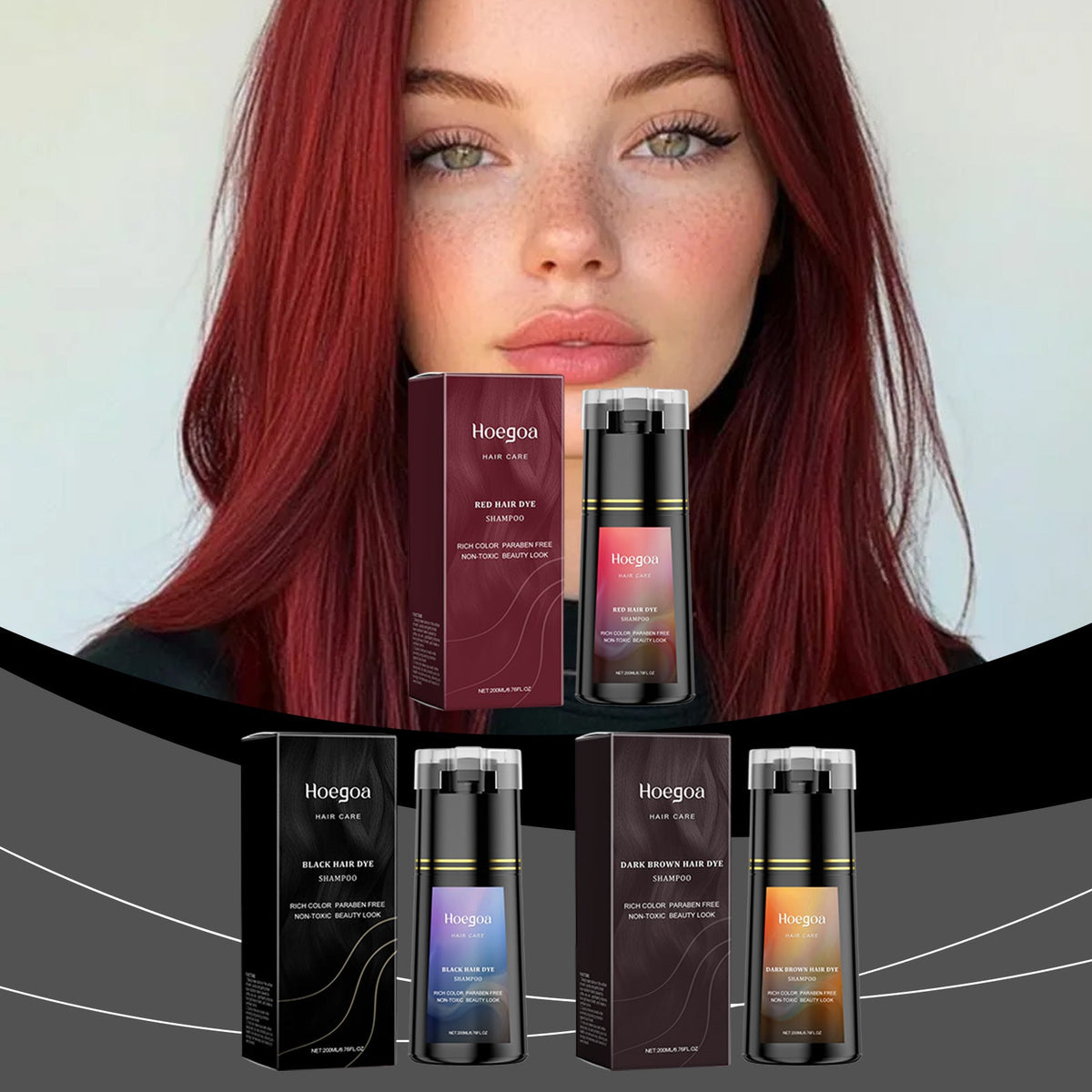 Hair shampoo teemdrop