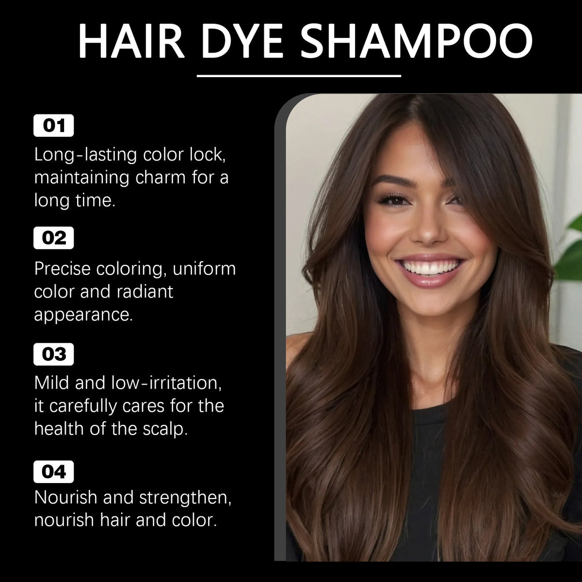 Hair shampoo teemdrop
