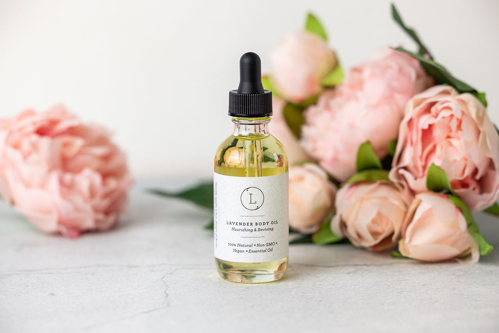 Lavender Body Oil – Natural Moisturizing Bath & Massage Oil DC-Lizush
