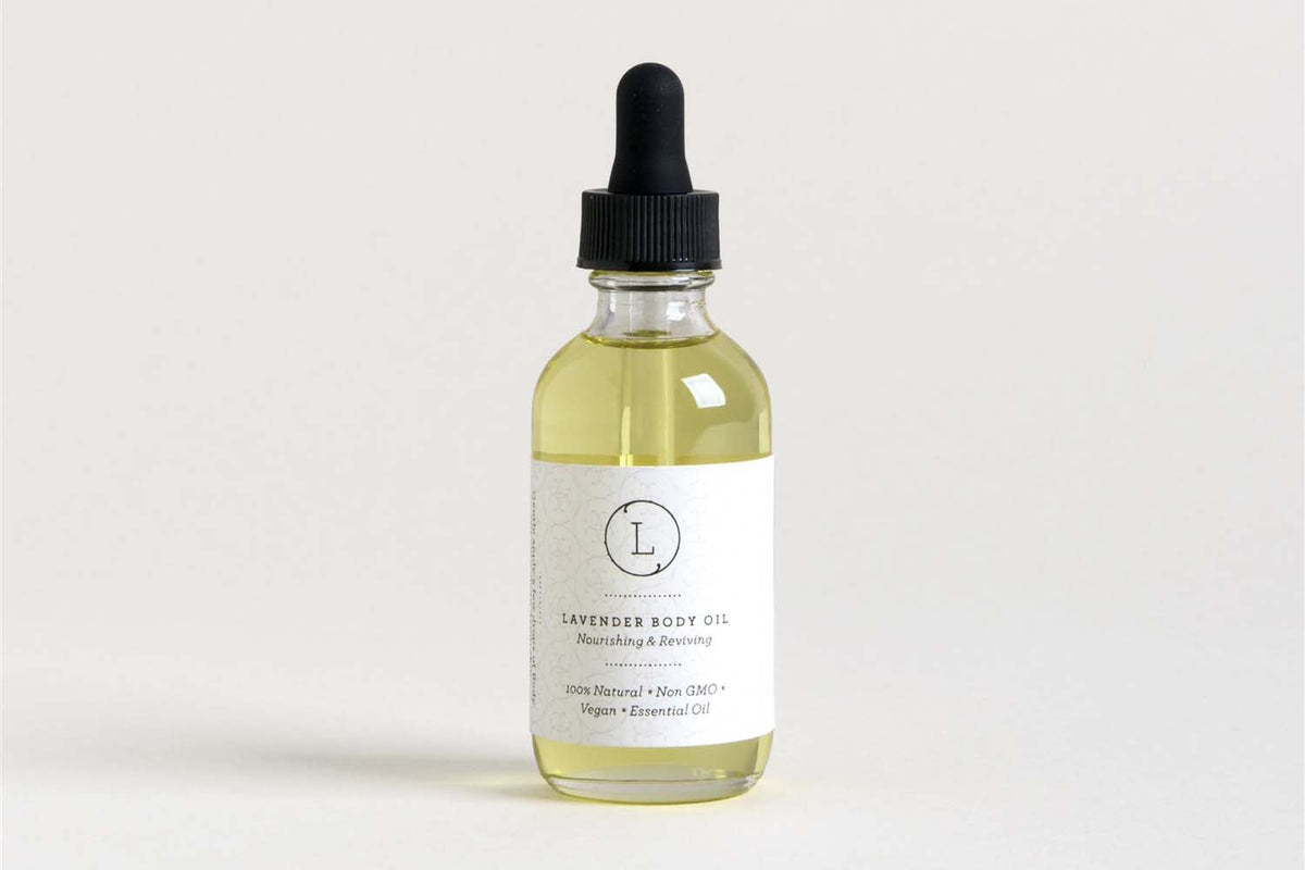 Lavender Body Oil – Natural Moisturizing Bath & Massage Oil DC-Lizush