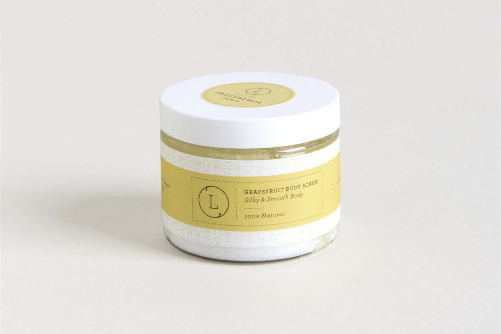 Grapefruit Body Scrub – Natural Exfoliating Salt Scrub DC-Lizush