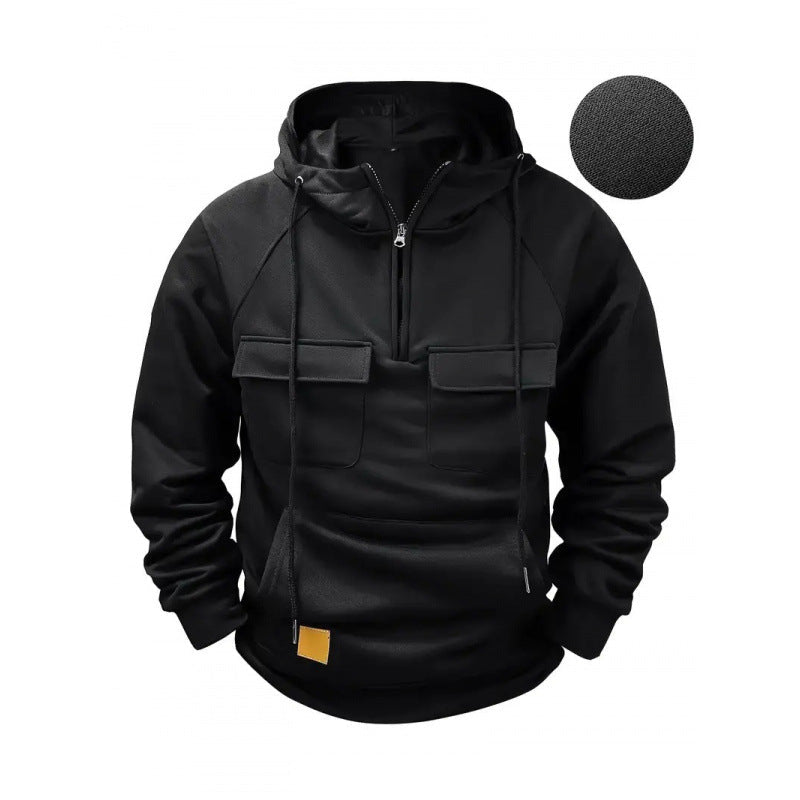 Men's cotton hoodie teemdrop