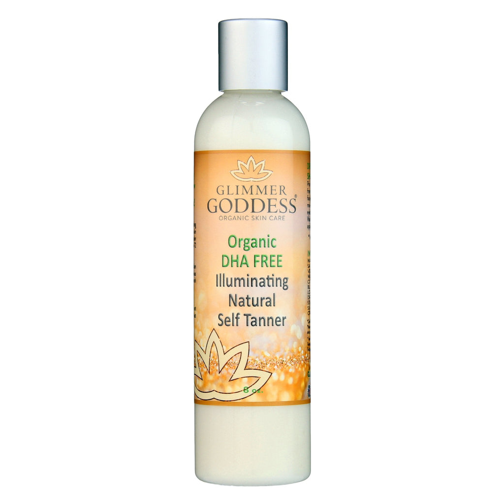 DHA Free Self Tanner for Sensitive Skin – Glow DC-Glimmer Goddess®
