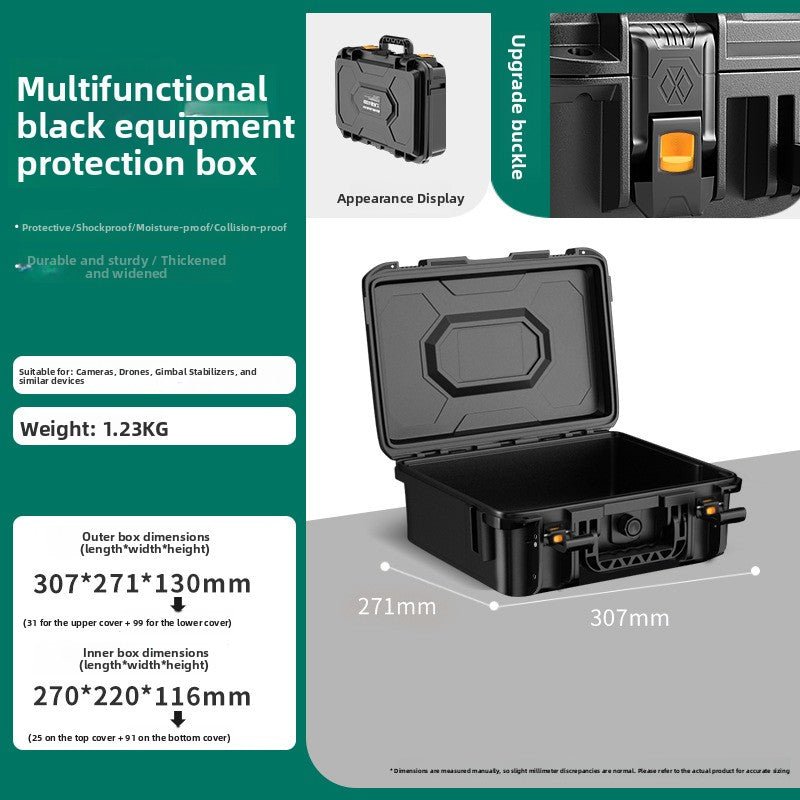 Portable Protective Equipment Case with Foam Insert Storage Organizer teemdrop