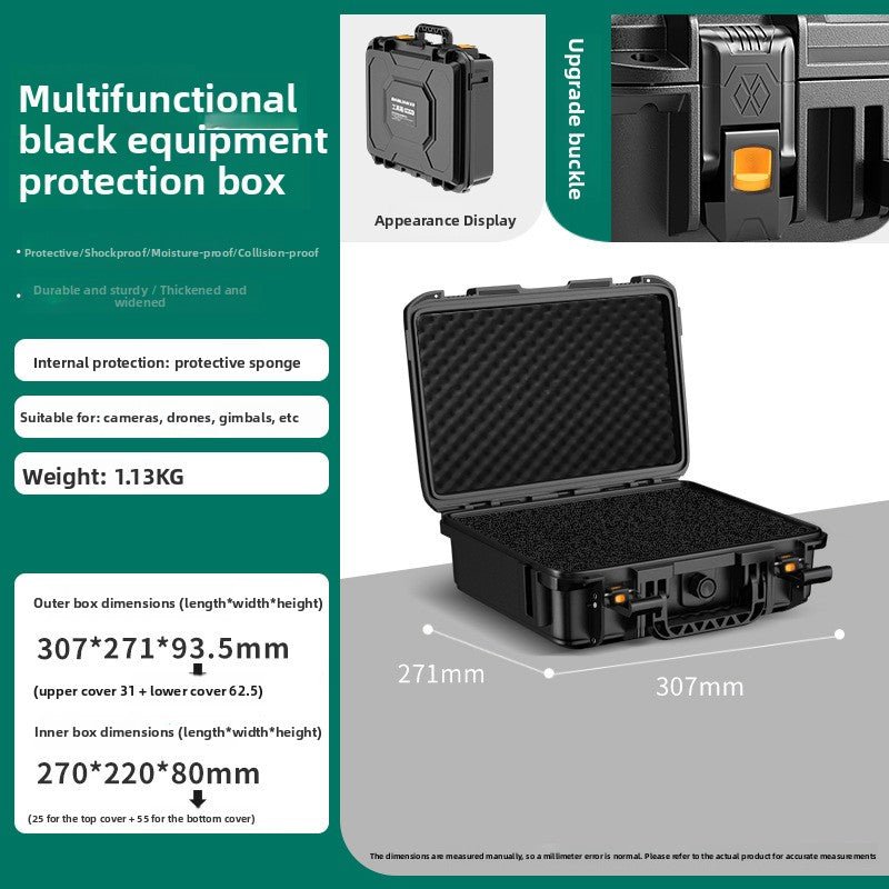 Portable Protective Equipment Case with Foam Insert Storage Organizer teemdrop