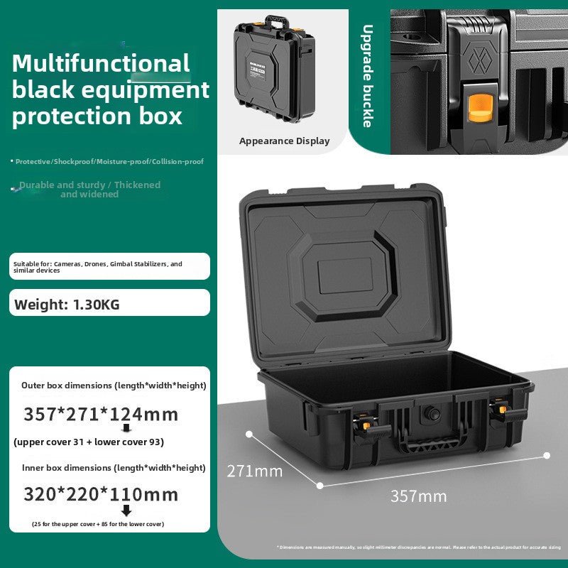 Portable Protective Equipment Case with Foam Insert Storage Organizer teemdrop