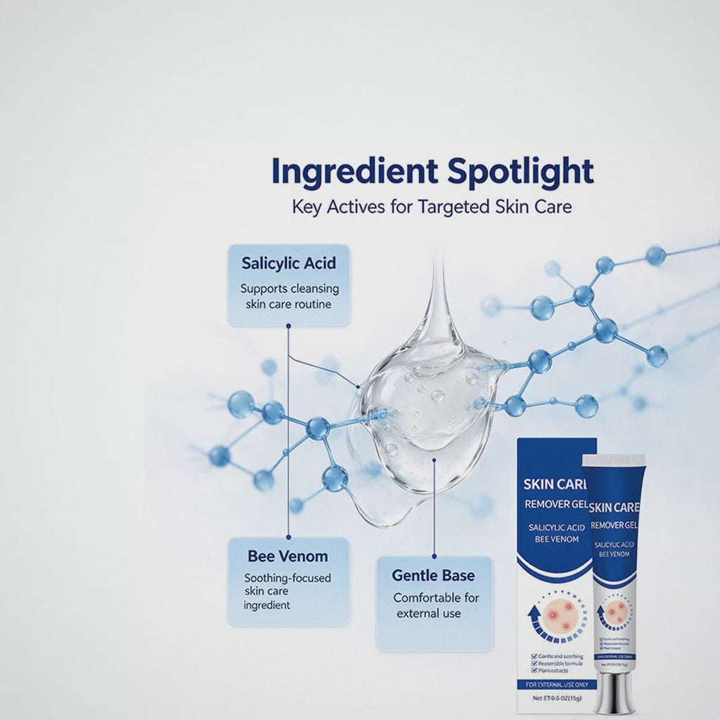 Exterior skin care gel