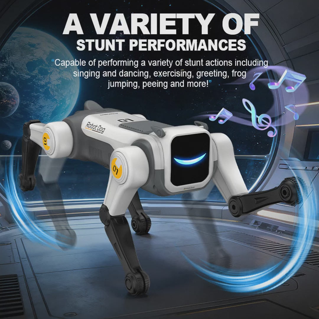 New Russian intelligent AI robot dog