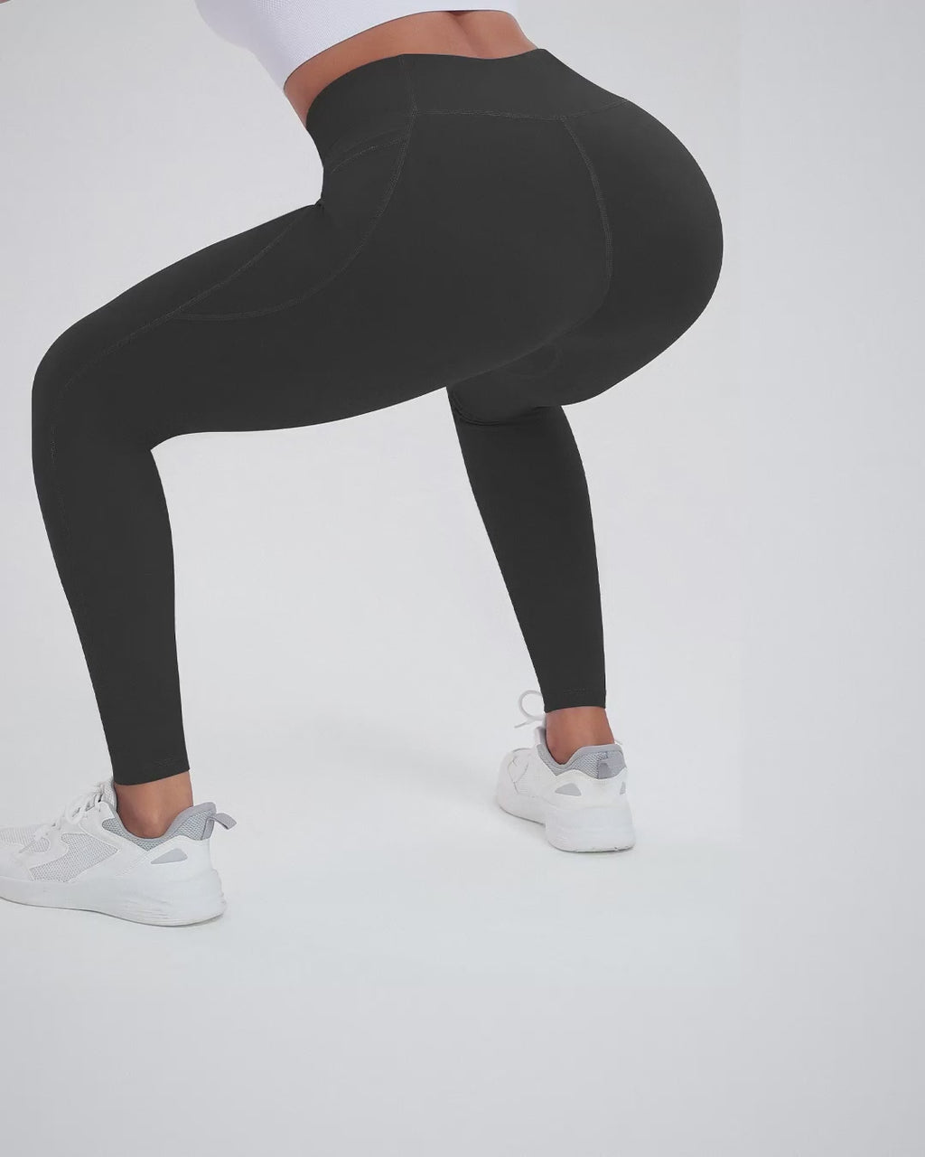 breathable high-waisted tummy-reducing sports fitness yoga pants