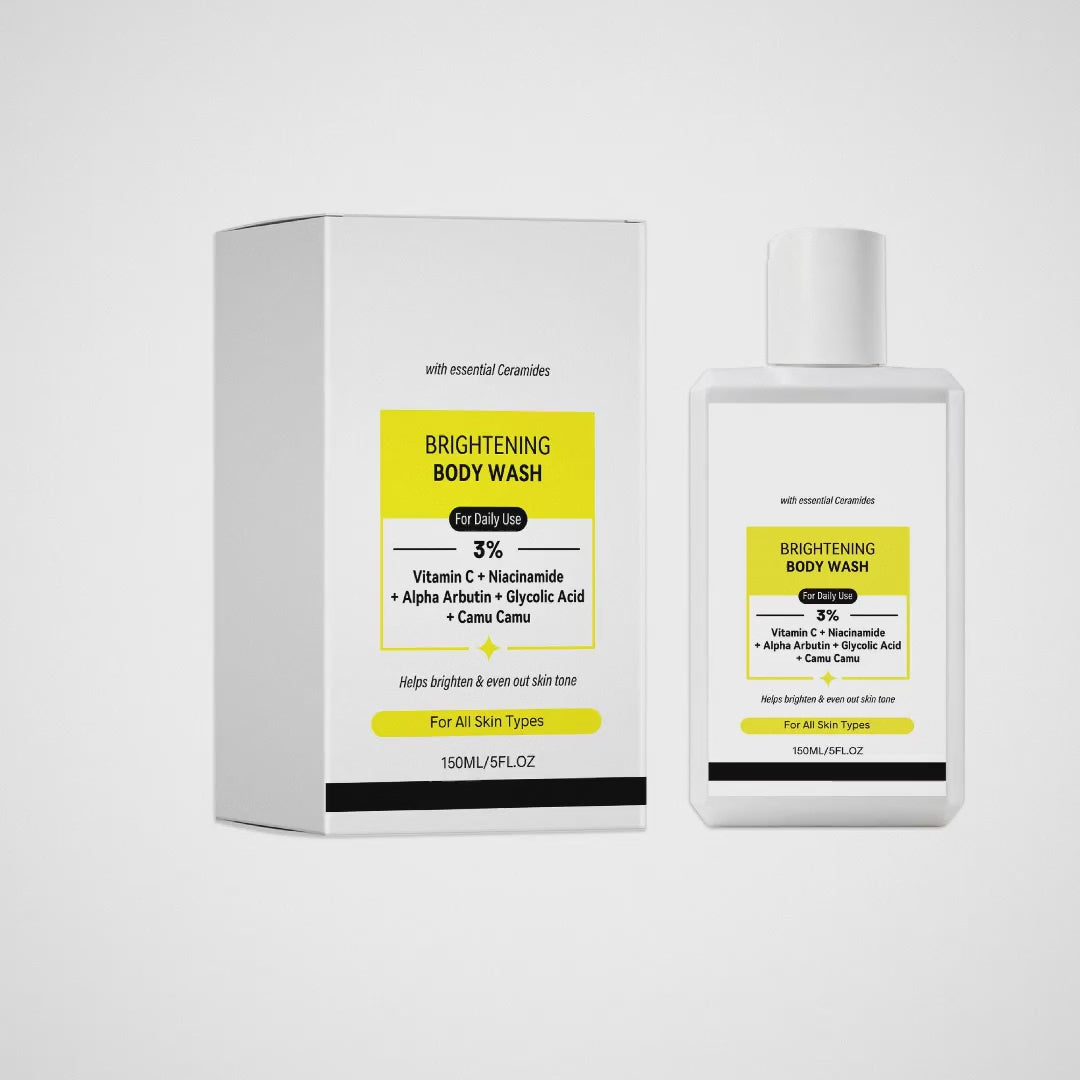 Daily skin care moisturizing body wash