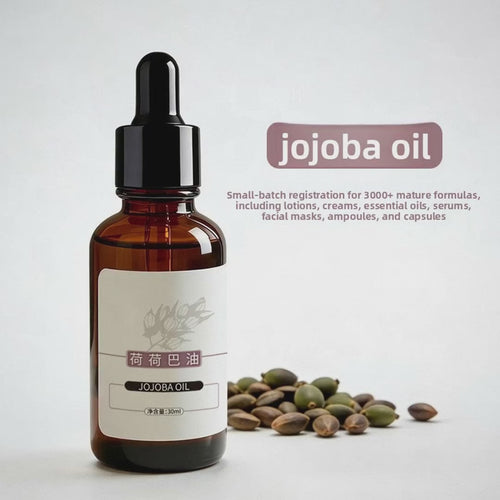 100% Pure Cold Pressed Jojoba Oil For Face Skin Body Hair Massage 30ml