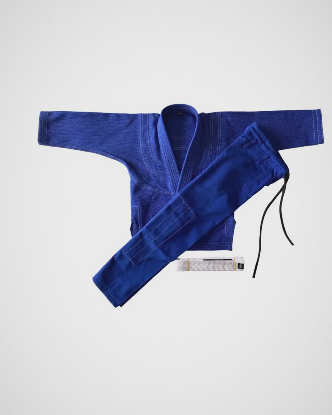 Brazilian Jiu-Jitsu Gi 100% Cotton BJJ Uniform Set with Belt for Competition and Training