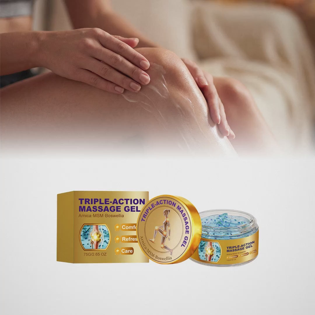 Comfortable and cooling massage gel