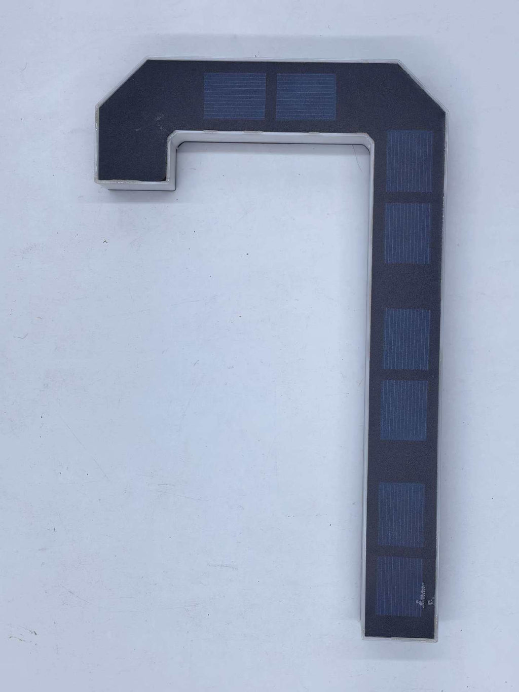 Solar-powered door sign teemdrop