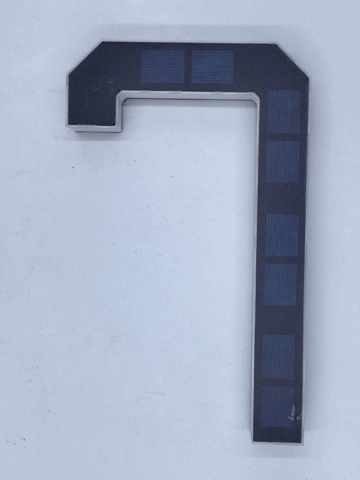 Solar-powered door sign teemdrop