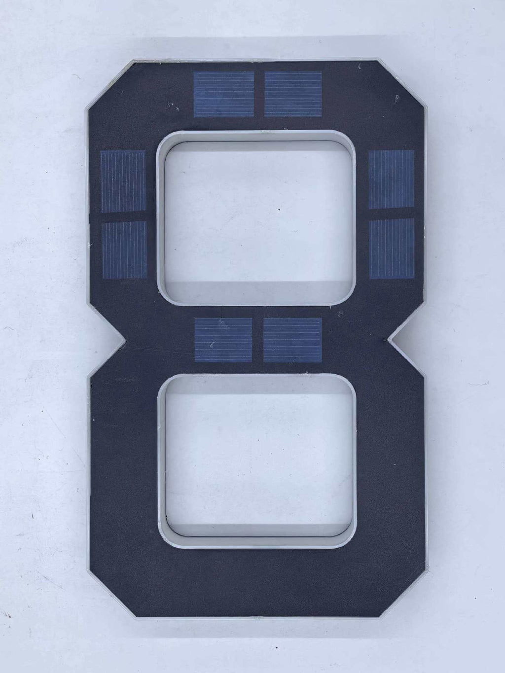 Solar-powered door sign teemdrop
