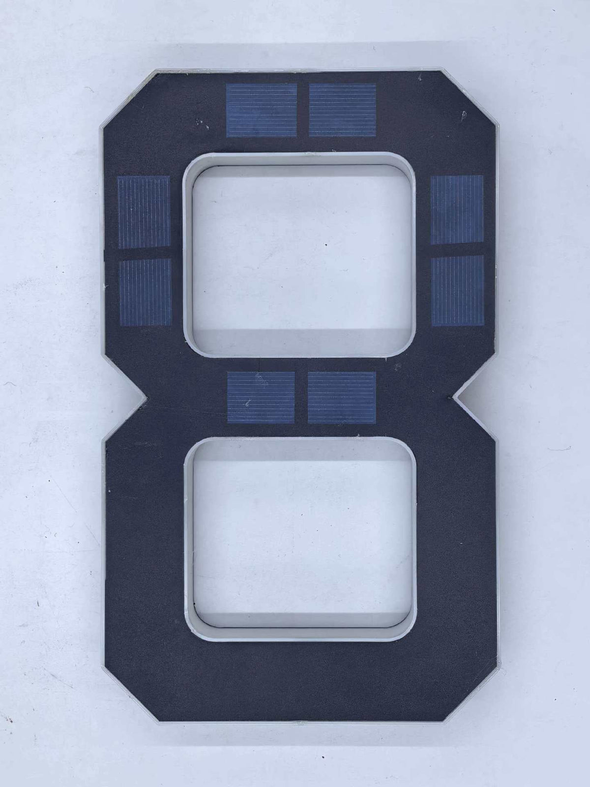 Solar-powered door sign teemdrop